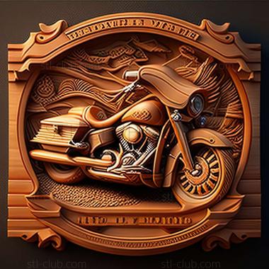 3D модель Harley Davidson Ultra Limited Low (STL)